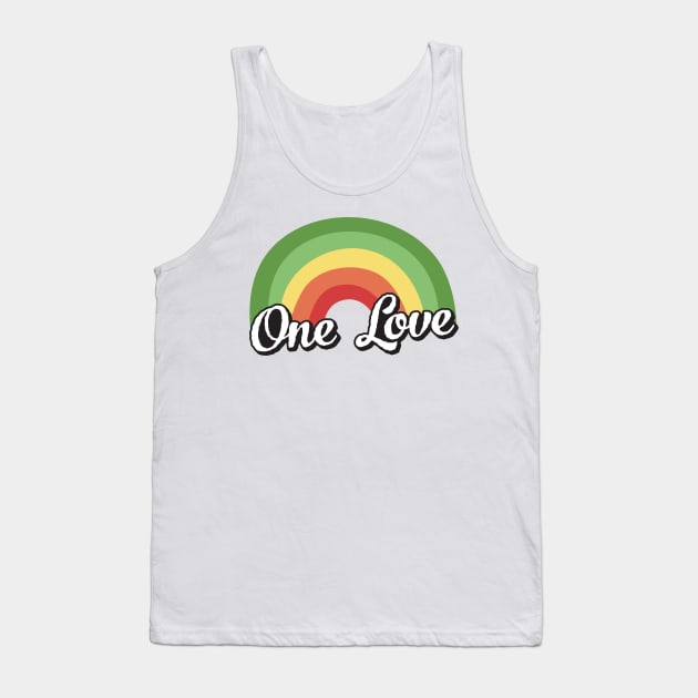 One Love Tank Top by Goumadi